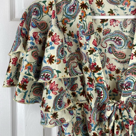 Free People Intimately XS Bodysuit Floral Print “Call Me Later” - Picture 6 of 10